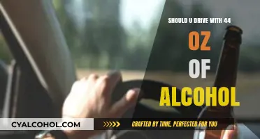Driving After Consuming 44 oz of Alcohol: Safe or Risky?
