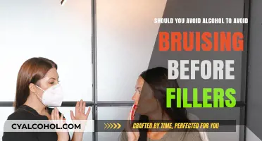 Avoid Alcohol Before Fillers: Reducing Bruising Risks