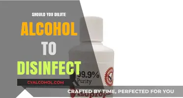 Diluting Alcohol for Disinfection: Effective Practice or Risky Mistake?