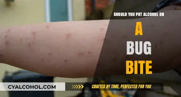 Alcohol on Bug Bites: Effective Remedy or Harmful Myth?