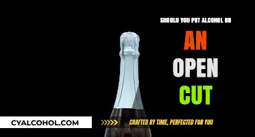 Alcohol on Open Cuts: Safe Disinfectant or Harmful Remedy?