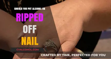 Alcohol on Ripped Nails: Safe Remedy or Risky Practice?