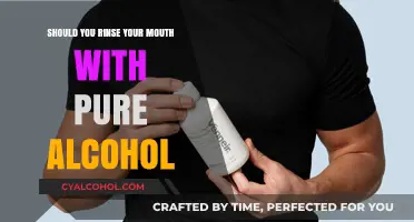 Rinsing with Pure Alcohol: Safe Practice or Harmful Myth?