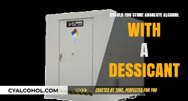 Storing Absolute Alcohol: The Role of Desiccants in Preservation