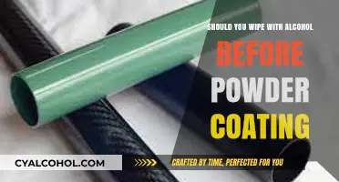 Wiping with Alcohol Before Powder Coating: Essential Prep or Unnecessary Step?