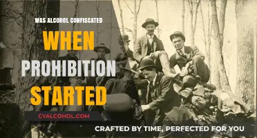 Prohibition's Impact: Alcohol Confiscation and the Start of a New Era