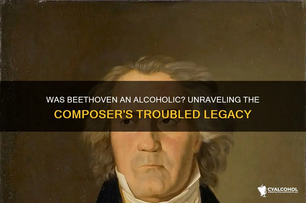 was beethoven an alcoholic