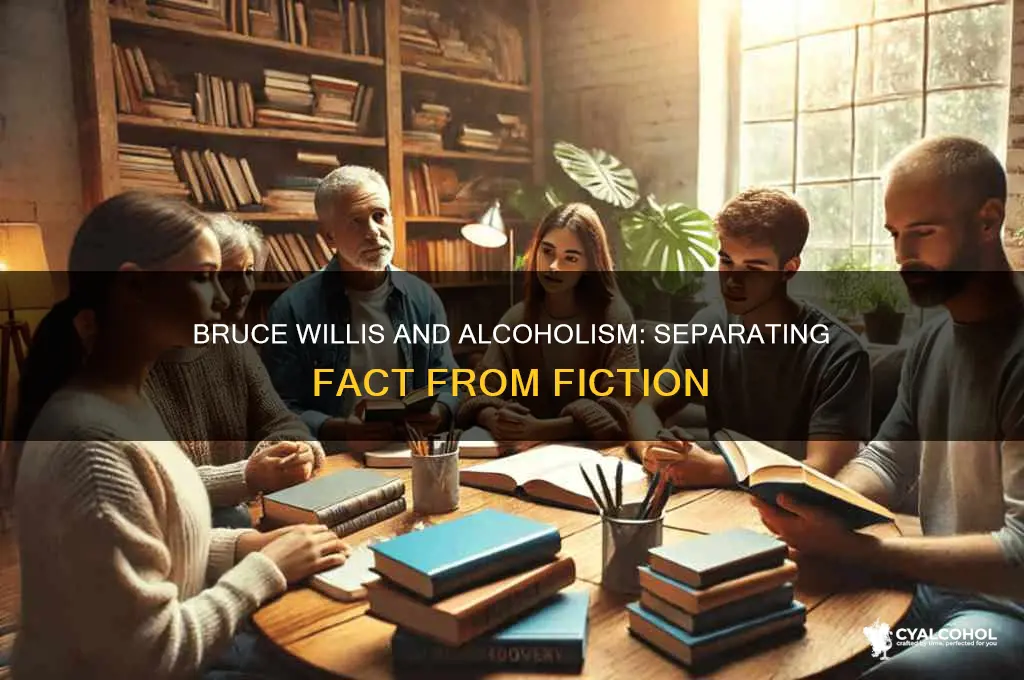 was bruce willis an alcoholic