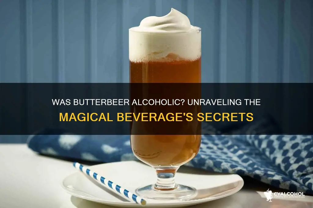 was butterbeer alcoholic