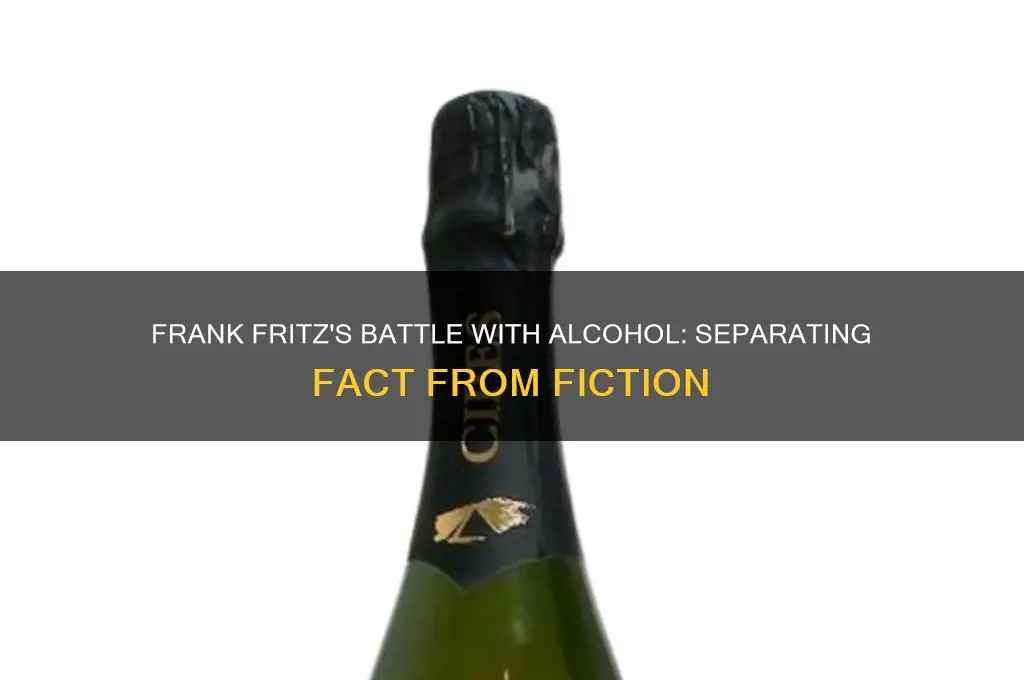 was frank fritz an alcoholic