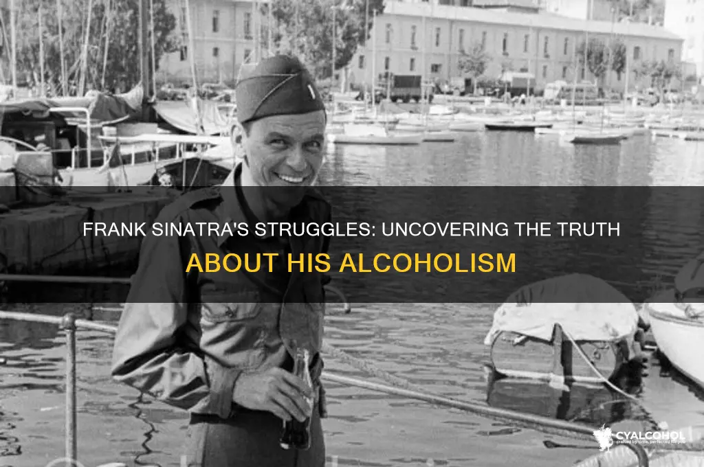was frank sinatra an alcoholic