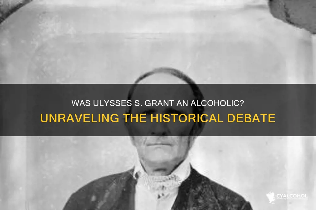 was grant an alcoholic