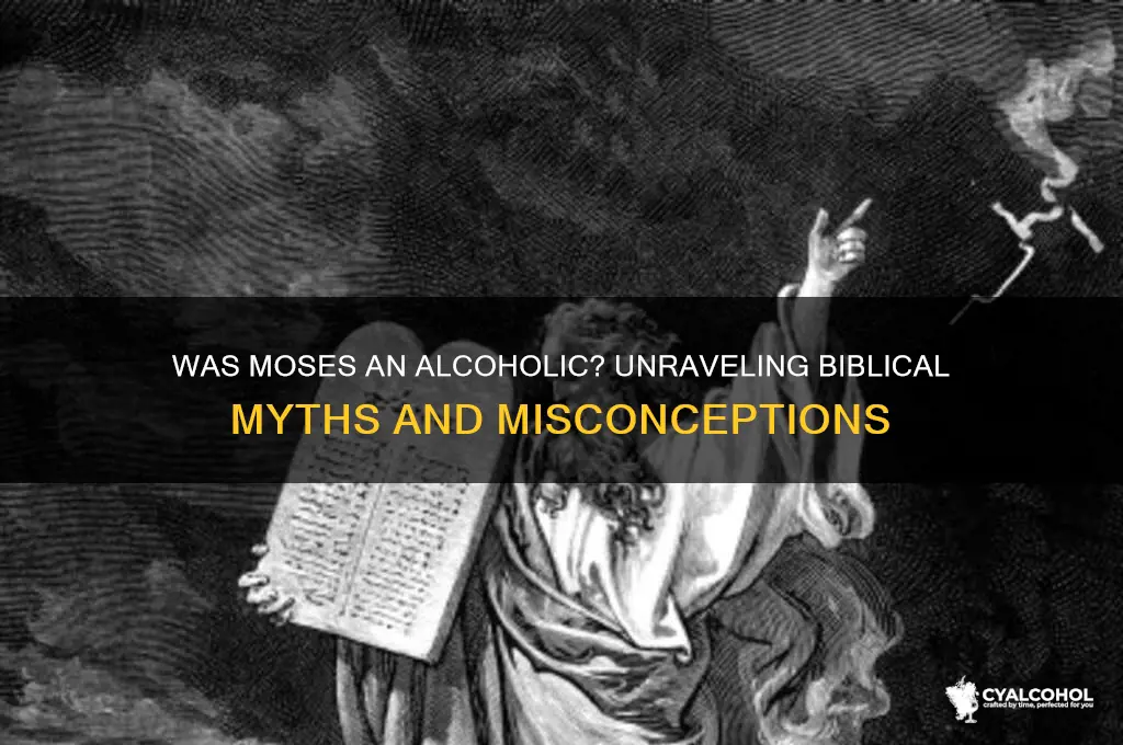 was moses an alcoholic