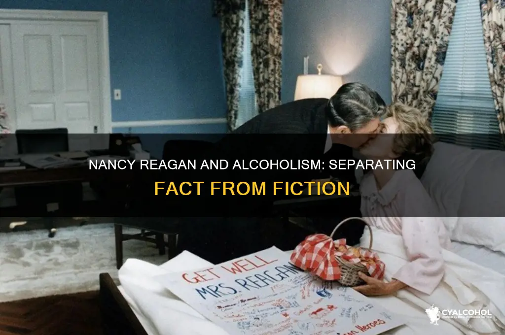 was nancy reagan an alcoholic