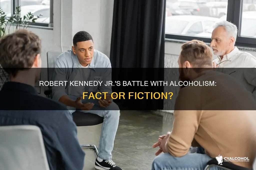 was robert kennedy jr an alcoholic