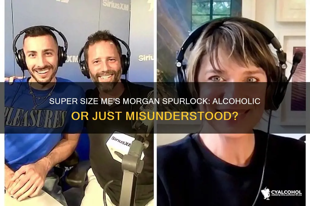 was the super size me guy an alcoholic