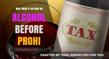 Tax Hike on Alcohol: Prelude to Prohibition?