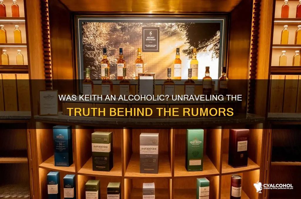 was to y keith an alcoholic
