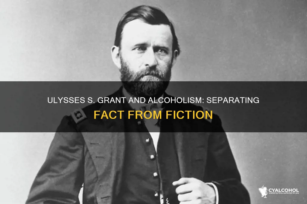 was u s grant an alcoholic