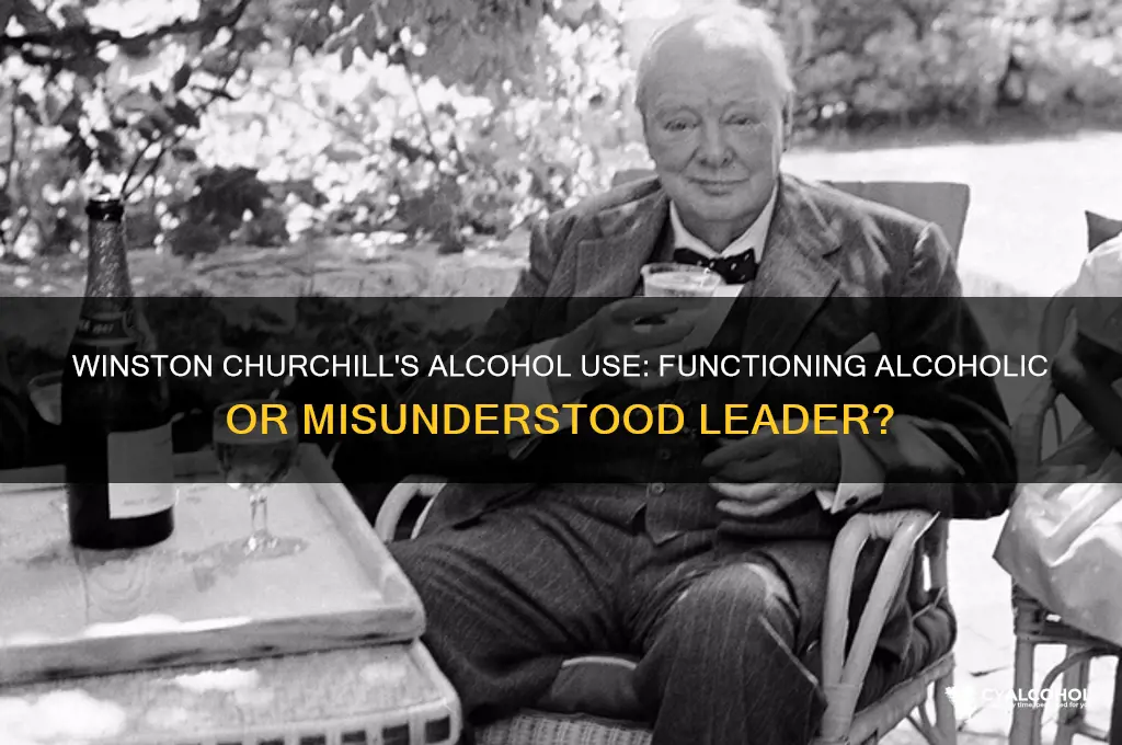 was winston churchill a functioning alcoholic