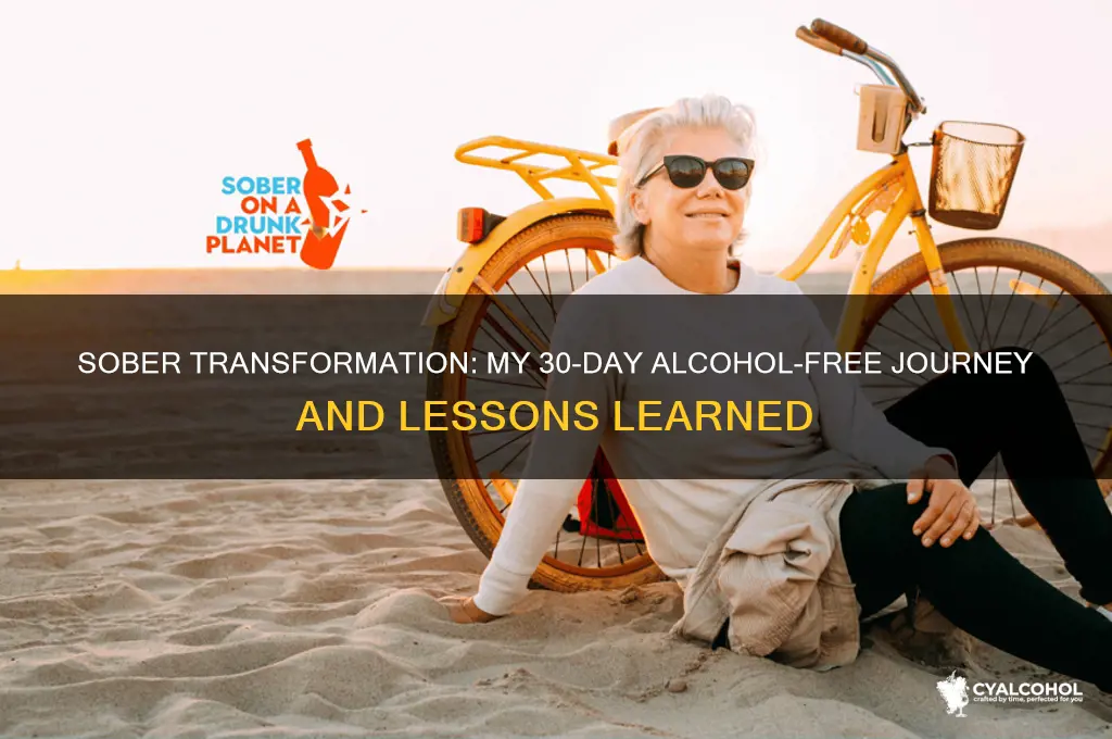 what 30 days of no alcohol