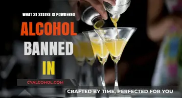 Powdered Alcohol Banned: 31 States Where It's Prohibited