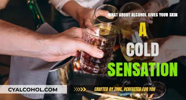 How Alcohol Triggers Skin's Cold Sensation