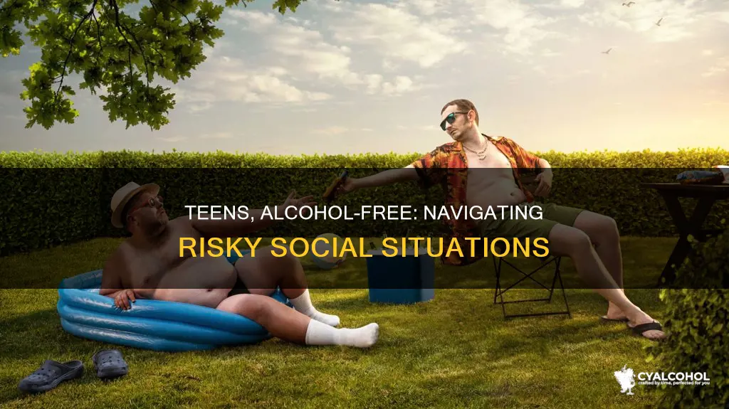 what activity should teens who abstain from alcohol avoid