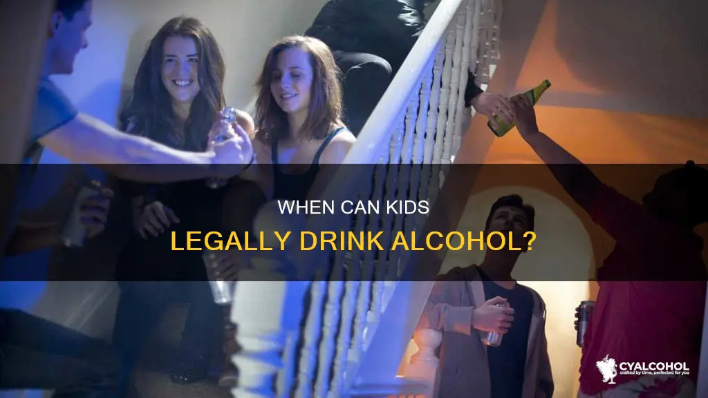 what age is it illegal to give a child alcohol