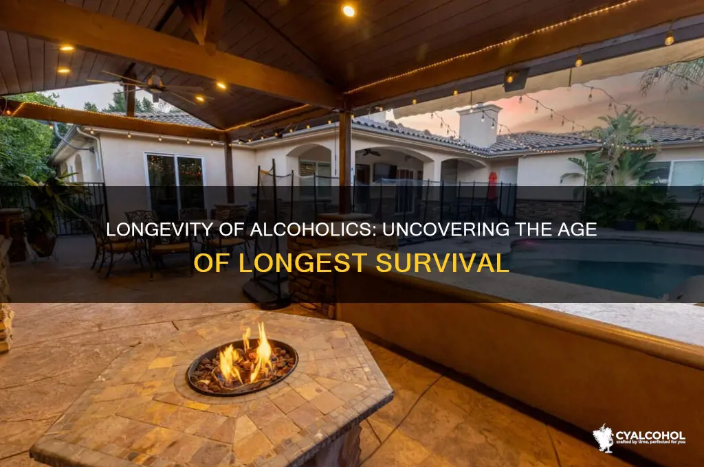 what age is longest living alcoholic
