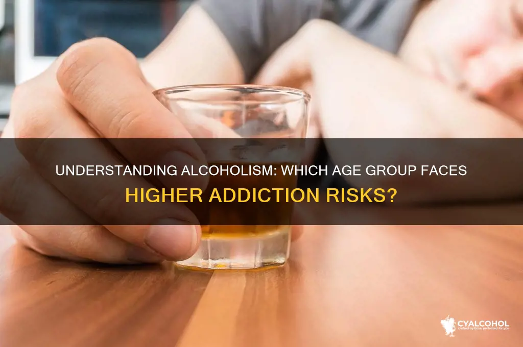 what age is more likely to develop alcoholism