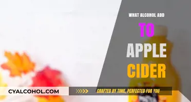 Enhance Your Apple Cider: Creative Alcohol Additions for a Perfect Blend