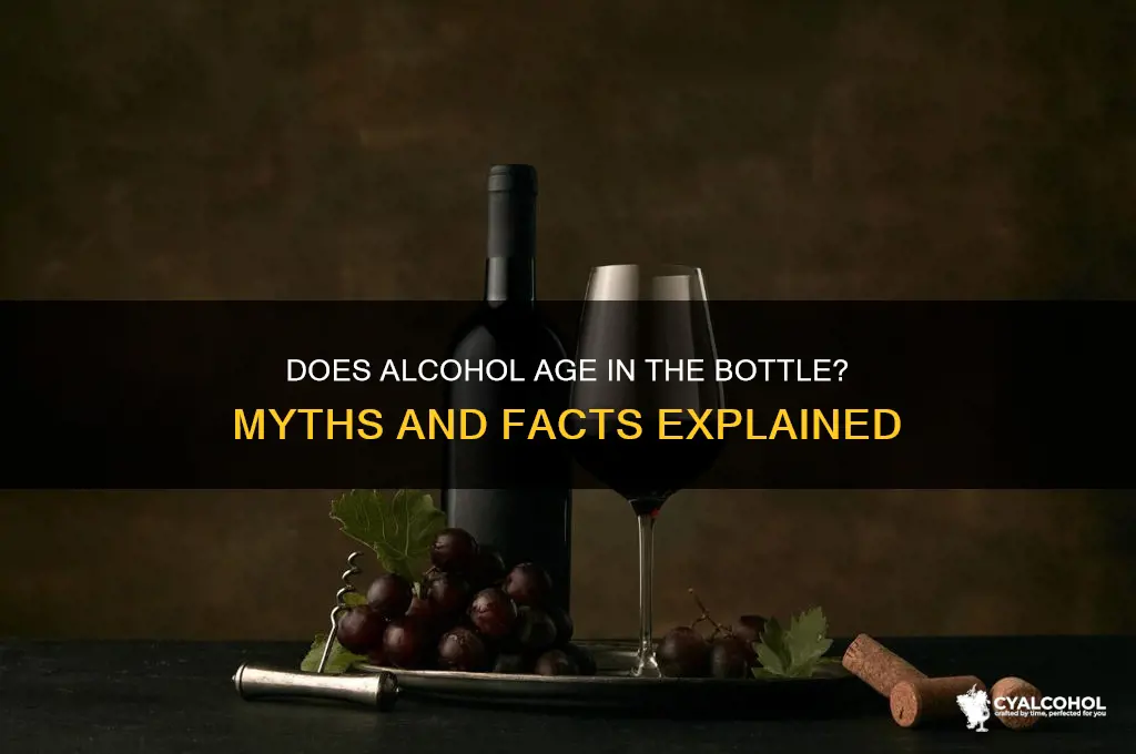 what alcohol ages in the bottle