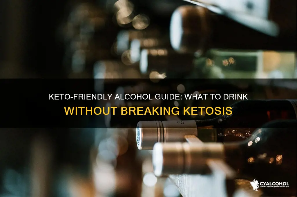 what alcohol allowed on keto diet