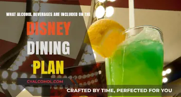 Disney Dining Plan Alcoholic Drinks: What's Included?
