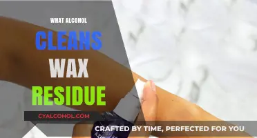 Effective Alcohol Solutions to Remove Stubborn Wax Residue Easily