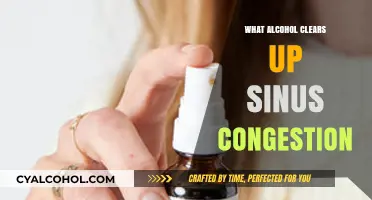 Sinus Relief: Alcohol Options to Clear Congestion Fast and Naturally