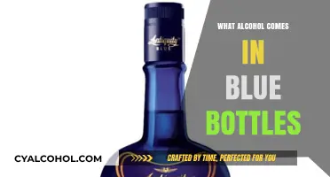 Blue Bottle Booze: Exploring Alcoholic Drinks in Striking Cobalt Packaging