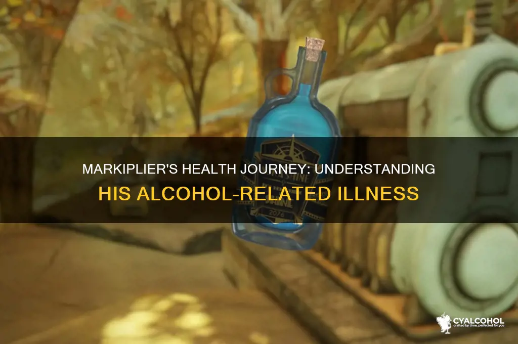 what alcohol disease does markiplier have