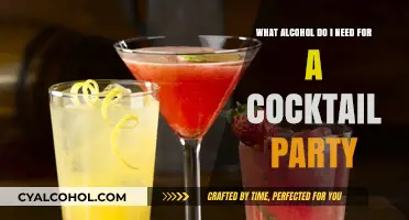 Cocktail Party Essentials: Alcohol Edition