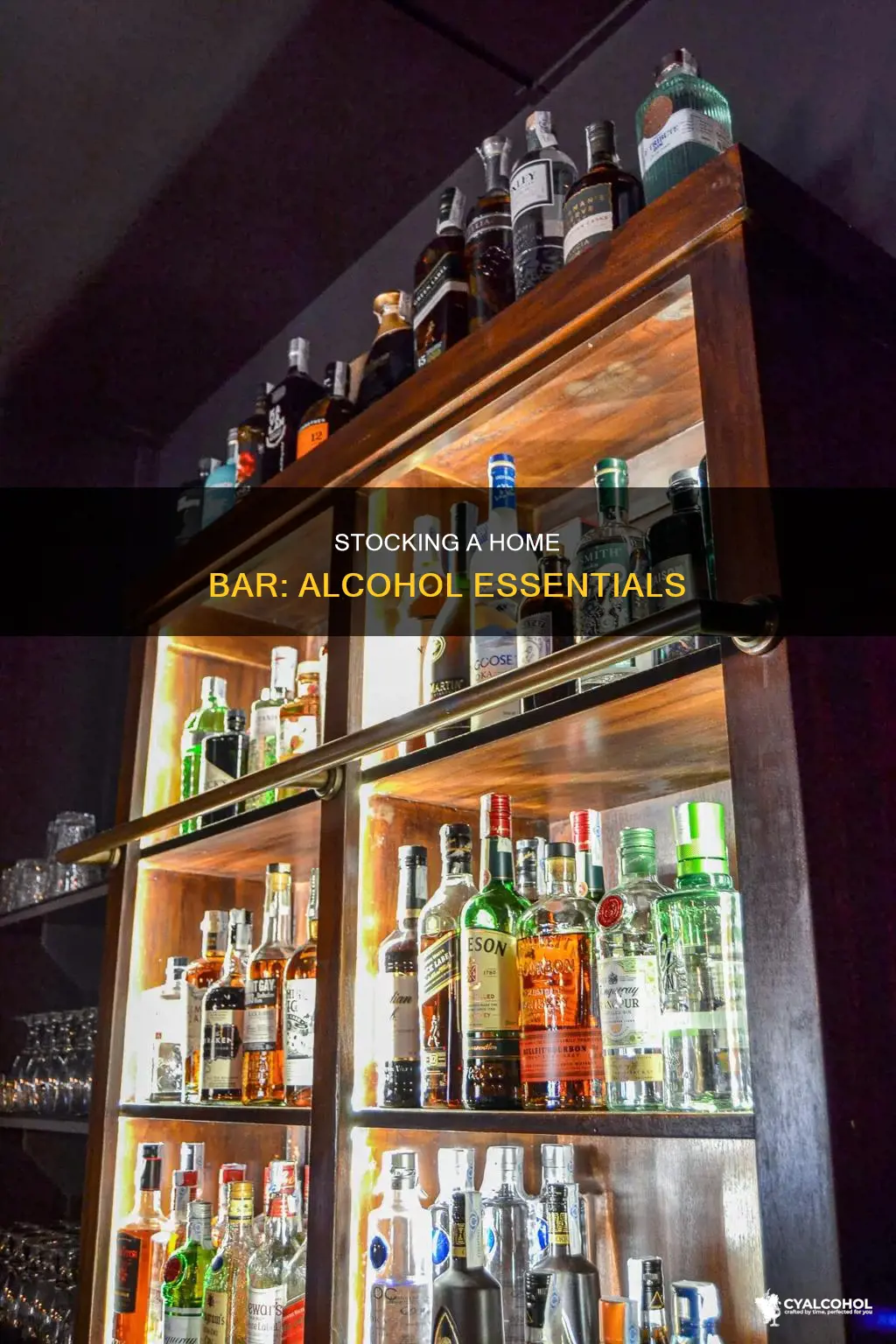what alcohol do i need for a full bar