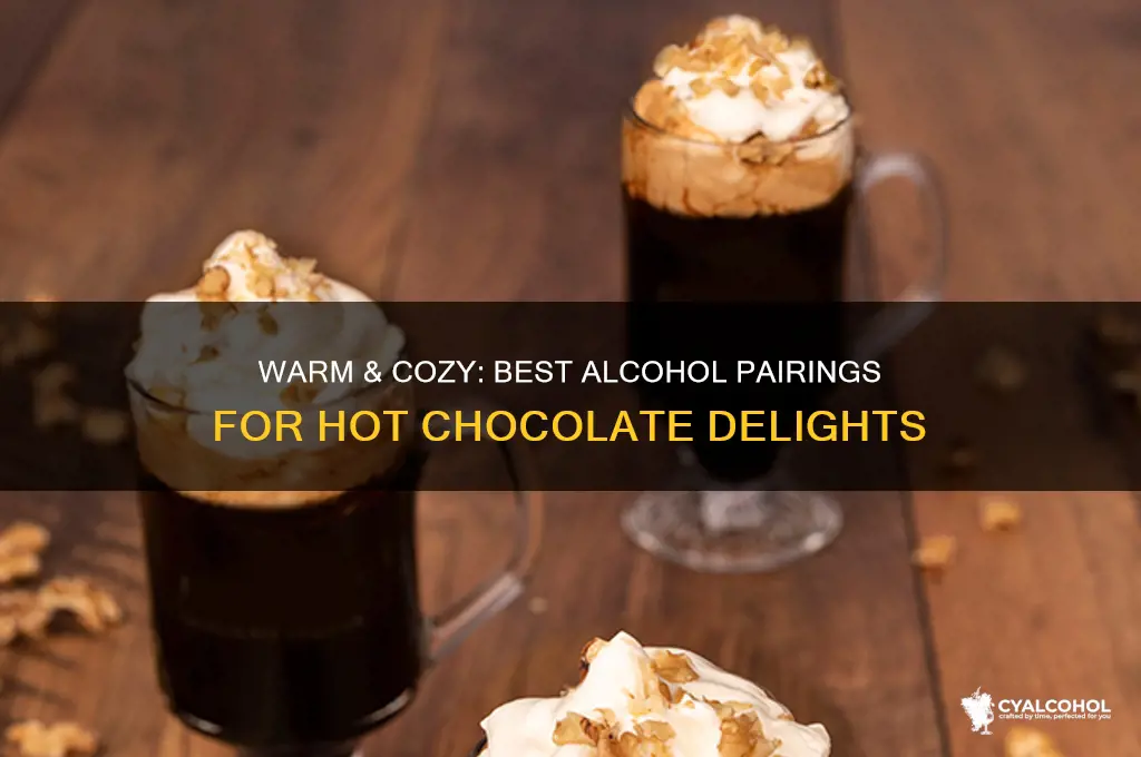 what alcohol do people put in hot chocolate