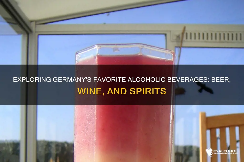 what alcohol do they have in ger many
