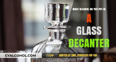 Glass Decanters: Best Alcohol Choices
