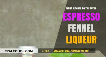 Espresso Fennel Liqueur: What Alcohol to Use?