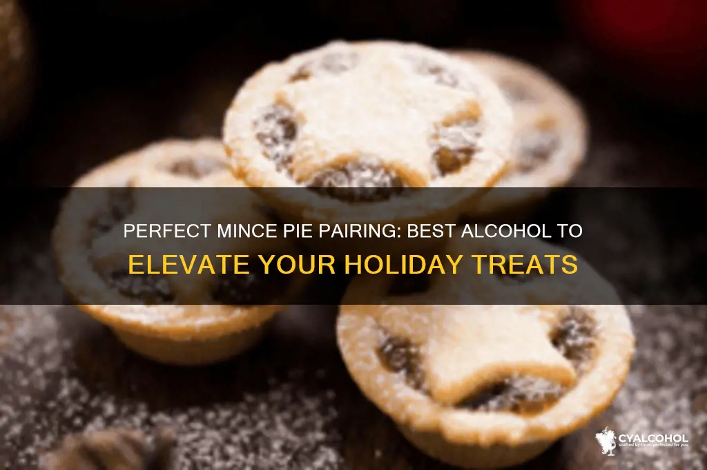 what alcohol do you put in mince pies