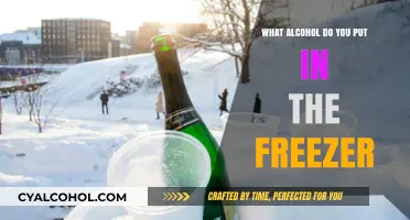 Best Alcohol to Freeze: Top Picks for Chilled Drinks