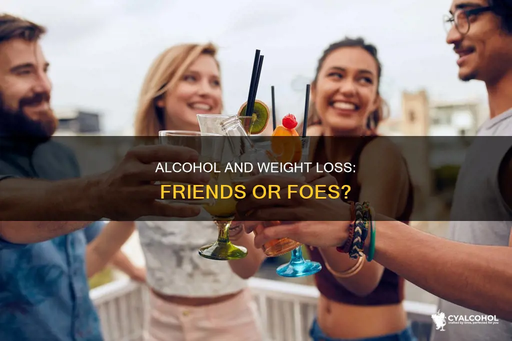 what alcohol does for people trying to lose weight