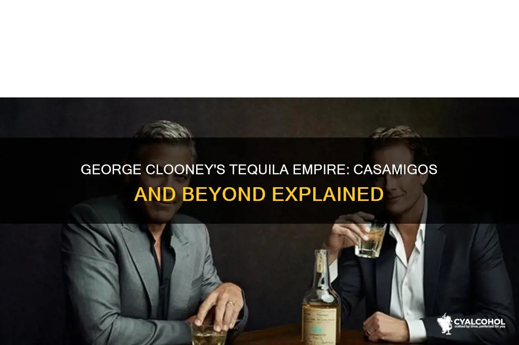 what alcohol does george clooney own