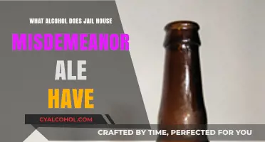 Jail House Misdemeanor Ale: Unveiling Its Alcohol Content and Unique Story